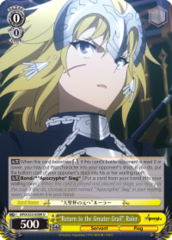 APO/S53-E009 U Return to the Greater Grail Ruler