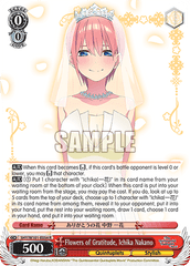 5HY/W101-E054 R  Flowers of Gratitude, Ichika Nakano