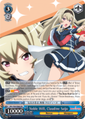 RSL/S56-E068 RR  Noble Will, Claudine Saijo