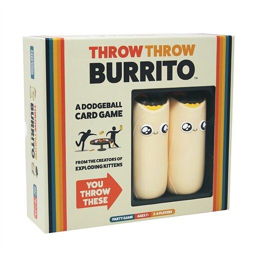 Throw Throw Burrito A Dodgeball Card Game