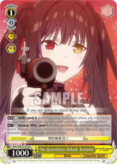 DAL/WE33-E018 C  No Questions Asked, Kurumi