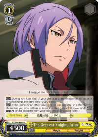 RZ/S46-E006 R  The Greatest Knight, Julius