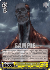 AOT/SX04-004 R  Colossal Titan: Painful Sight from Above