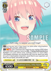 5HY/W101-E009	U Established Actress, Ichika Nakano