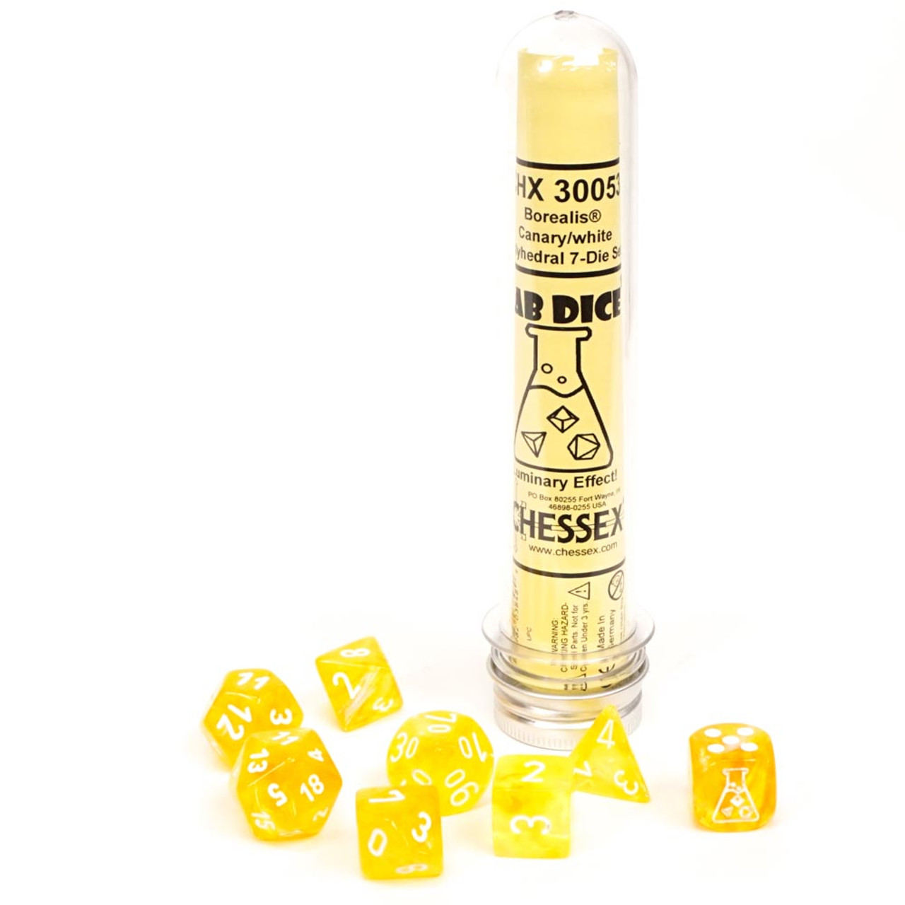 7-Die Set Borealis Canary/White - CHX30053