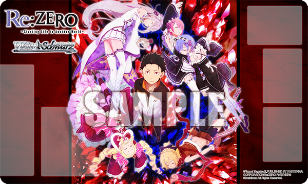 Weiss Schwarz Re:Zero Playmat (Case Exclusive)