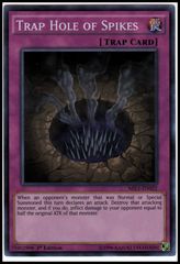 Trap Hole of Spikes - MIL1-EN022 - Super Rare - 1st Edition