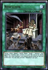 Rebellion - MIL1-EN013 - Ultra Rare - 1st Edition