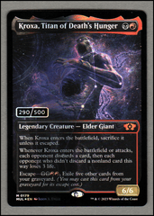 Kroxa, Titan of Death's Hunger - Foil - Serialized