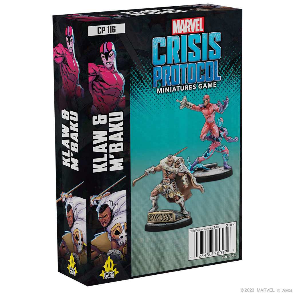 Marvel Crisis Protocol - Klaw & MBaku