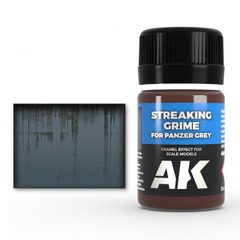 Panzer Grey Streaking Grime Enamel Paint 35ml Bottle