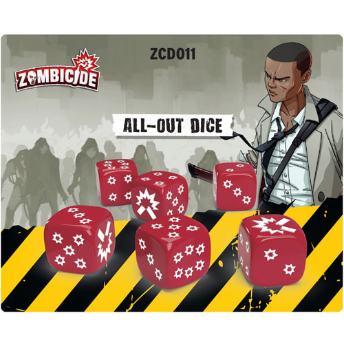 Zombicide 2nd Edition: All-Out Dice