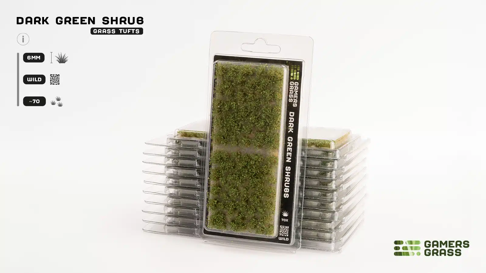 Gamers Grass Dark Green Shrubs