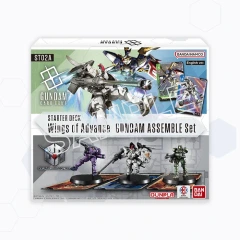 Preorder: Gundam Card Game: Starter Deck Assemble Set Display- 02 Wings of Advance [ST02A]