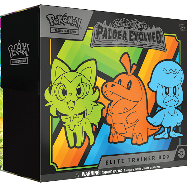Pokemon TCG: Paldea Evolved- Elite Trainer Box