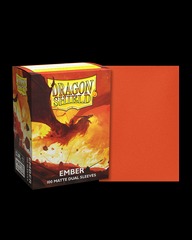 Dragon Shield Box of 100 in Dual Matte Ember