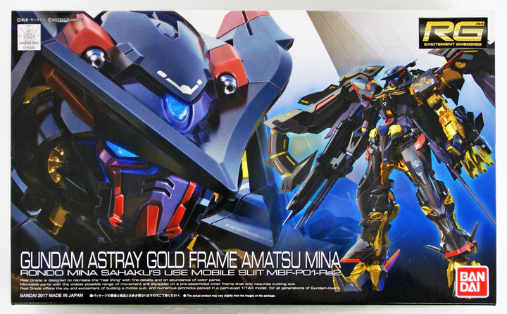 RG #24 GUNDAM ASTRAY GOLD FRAME AMATSU MINA