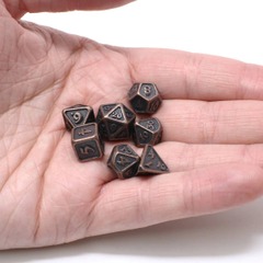 Critlings 7pc Mini RPG Set - Dark Copper