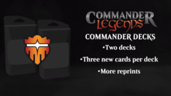 Commander legends Commander Decks