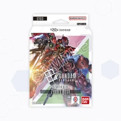 Preorder: Gundam Card Game: Starter Deck Display- 03 Zeon's Rush [ST03]