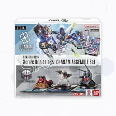 Preorder: Gundam Card Game: Starter Deck Assemble Set Display- 01 Heroic Beginnings [ST01A]