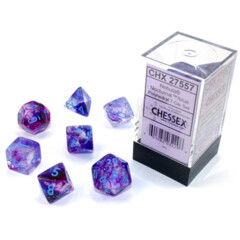 Nebula Nocturnal w/Blue Polyhedral Dice Set (CHX27557)