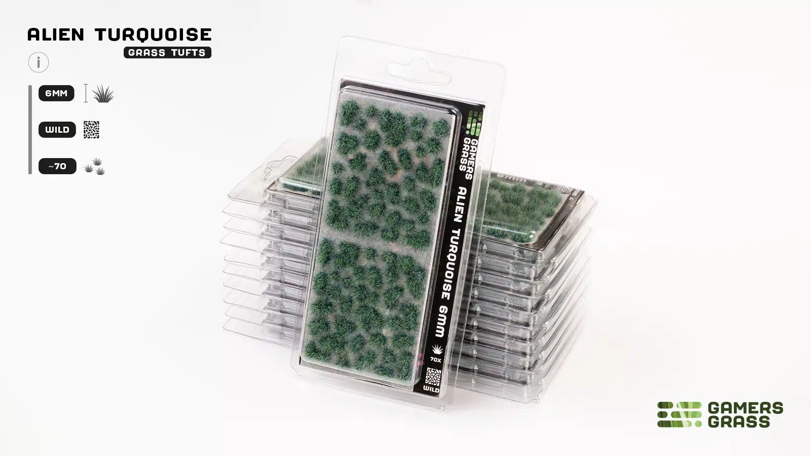 Gamers Grass Alien Turquoise 6mm