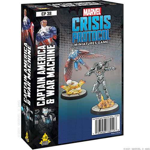 Marvel Crisis Protocol - Captain America & War Machine