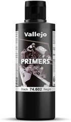 Vallejo - Black Surface Airbrush Primer 200ml