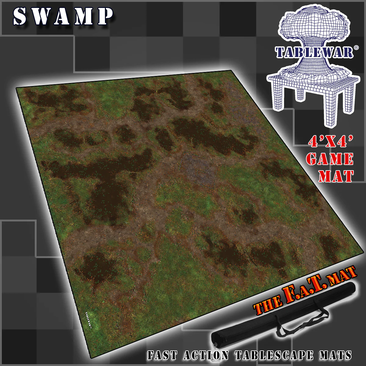4x4 Swamp F.A.T. Mat Gaming Mat
