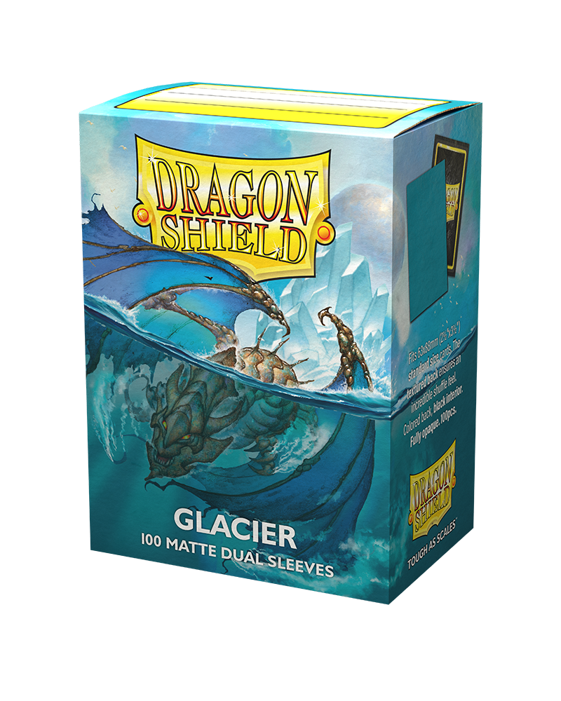 Dragon Shield Box of 100 in Dual Matte Glacier