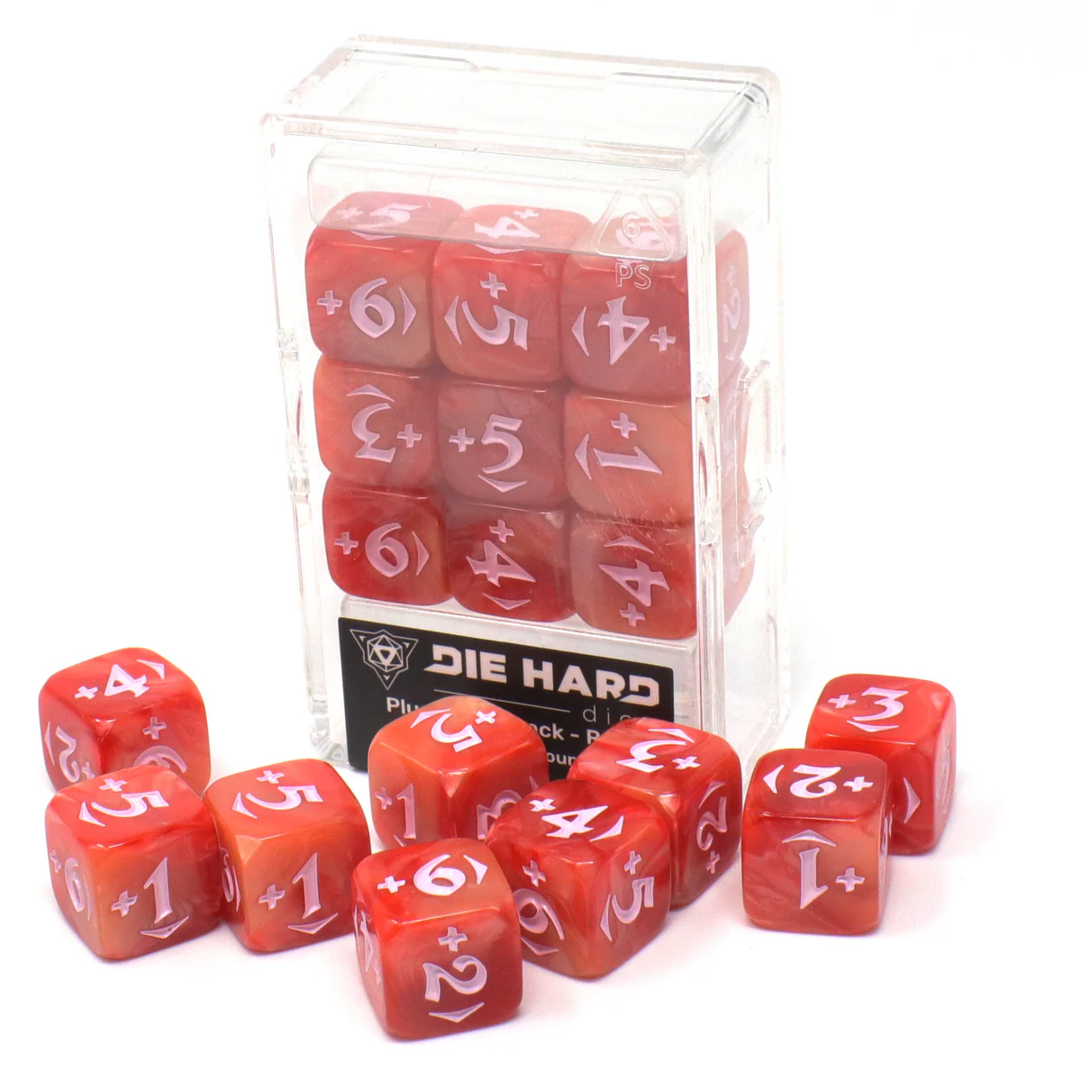 MtG Spindown Counters - Plus Power Pack - Red