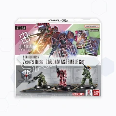 Preorder: Gundam Card Game: Starter Deck Assemble Set Display- 03 Zeon's Rush [ST03A]