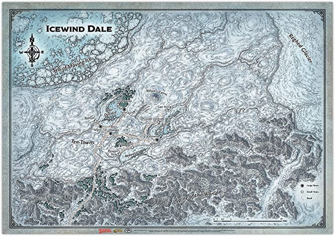 Icewind Dale: Ten Towns Map Set