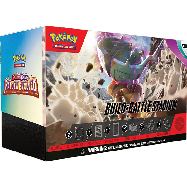Pokemon TCG: Paldea Evolved- Build & Battle Stadium