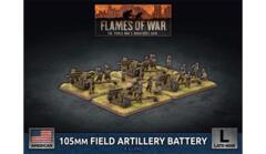 American 105mm Field Artillery Battery