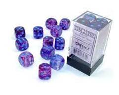 Nebula Nocturnal w/Blue 16mm Dice Set (CHX27757)