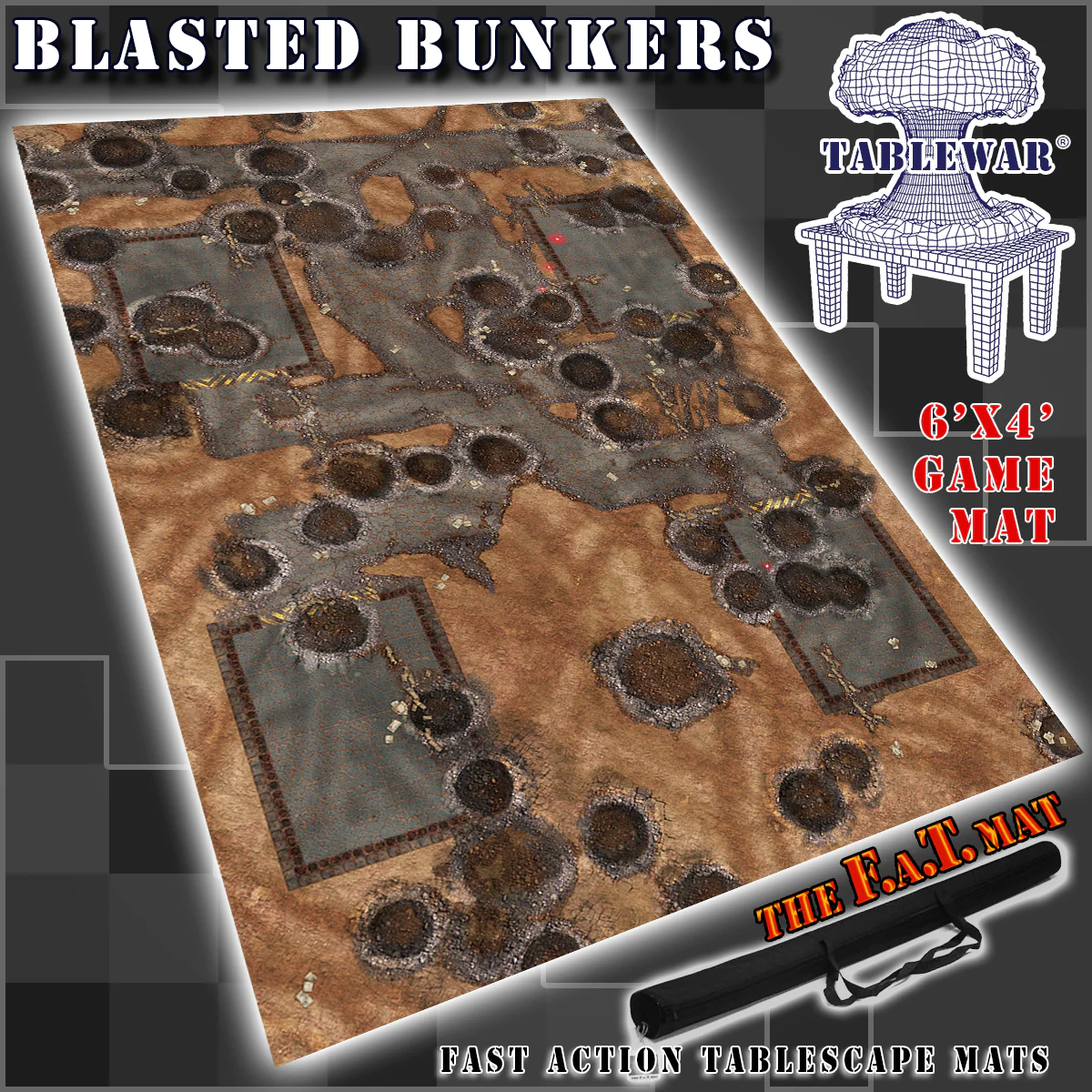 6x4 Blasted Bunkers