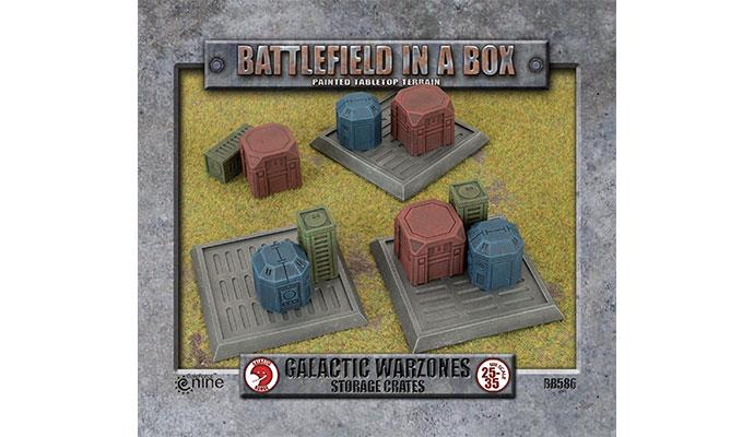 Galactic Warzones - Storage Crates