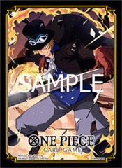 One Piece Card Game Official Sleeves: TCG+ Store Edition Vol.2 - Sabo (70-Pack)