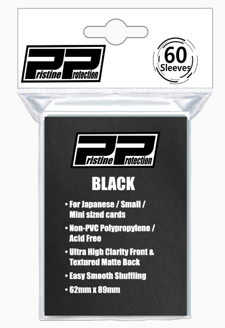 Pristine Protection - Japanese Sleeve - Black