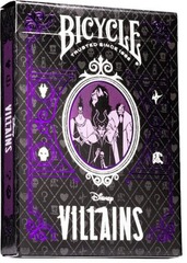 Bicycle Playing Cards: Disney Villains: Purple