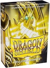 Dragon Shield Japanese Matte Yellow