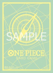 One Piece Card Game Official Sleeves: Assortment 9 - Standard Green & Yellow