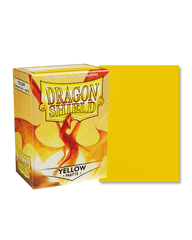Dragon Shield Box of 100 in Yellow Matte