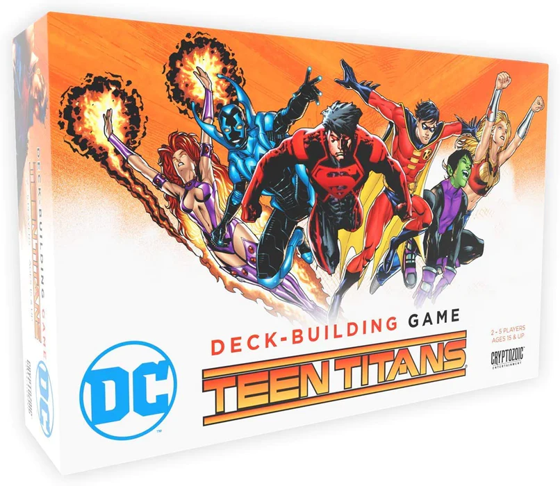 dc comics deck-building game: Teen Titans