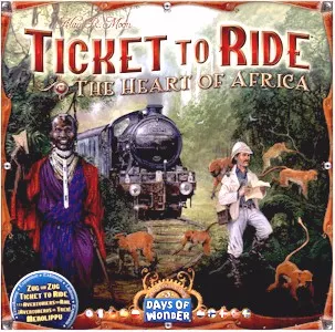 Ticket to Ride The Heart of Africa