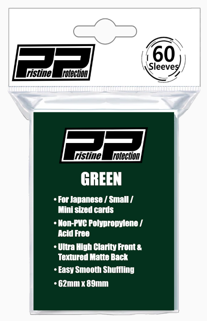Pristine Protection - Japanese Sleeve - Green