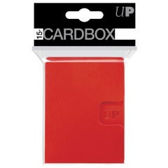 Ultra Pro Card Box: Red - PRO-15+ (3-pack)