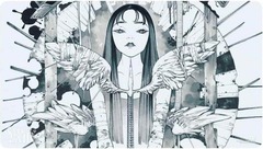 Peach Momoko - Deep Thoughts Deep Feelings: Psychic Corrosion MTG Playmat